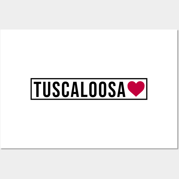 Tuscaloosa Alabama Sticker Wall Art by Asilynn